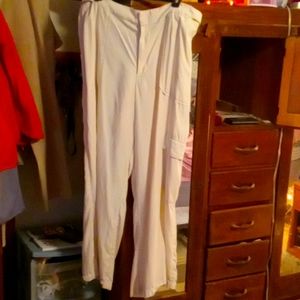 Silky and Dressy Cargo Pants